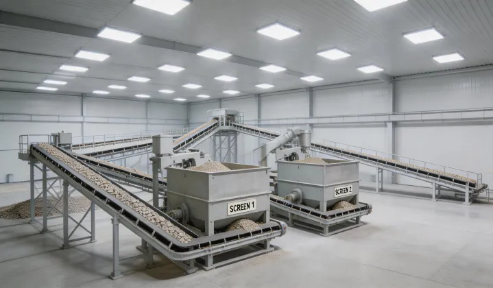 Industrial minerals processing equipment